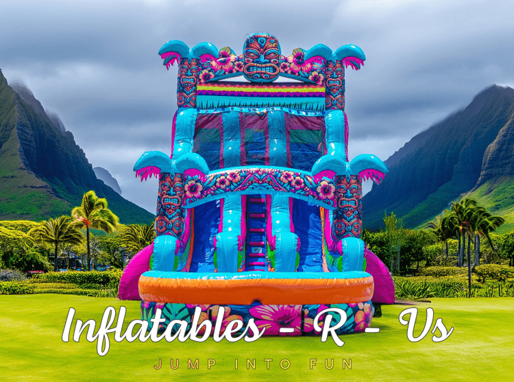 18ft Maui Wowi Dual Lane Slide